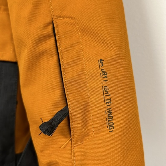 Quicksilver Jacket Youth Large 14 black/ orange Dry Flight Snowboard Ski Winter - Picture 8 of 12